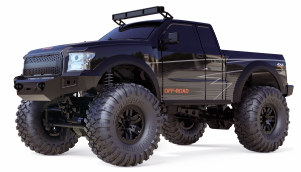 22593 Dirt Climbing PickUp Crawler 4WD 1:10 RTR schwarz